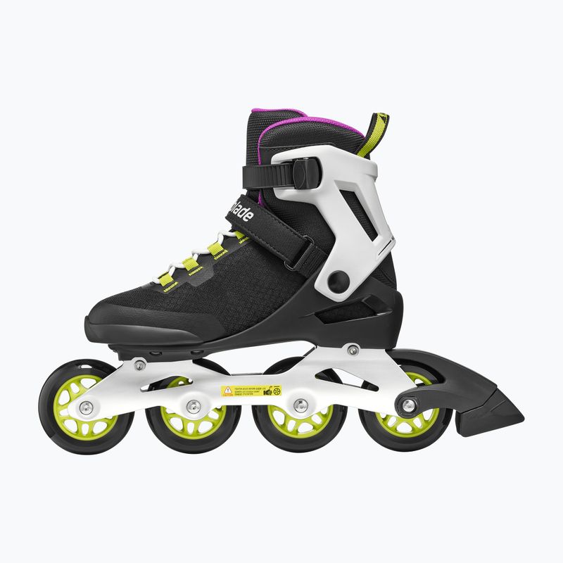 Rolki damskie Rollerblade Macroblade 80 W black/dark fuchsia 3