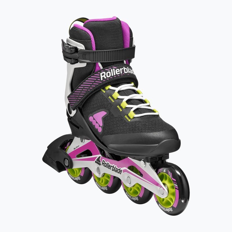 Rolki damskie Rollerblade Macroblade 80 W black/dark fuchsia 4