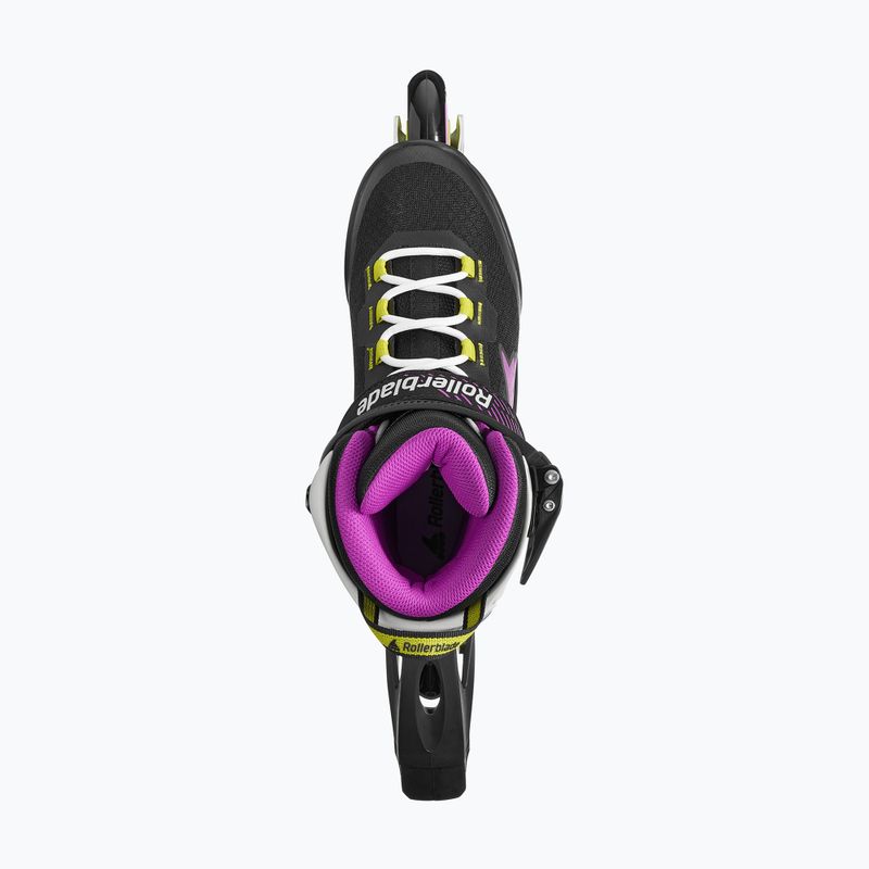 Rolki damskie Rollerblade Macroblade 80 W black/dark fuchsia 6