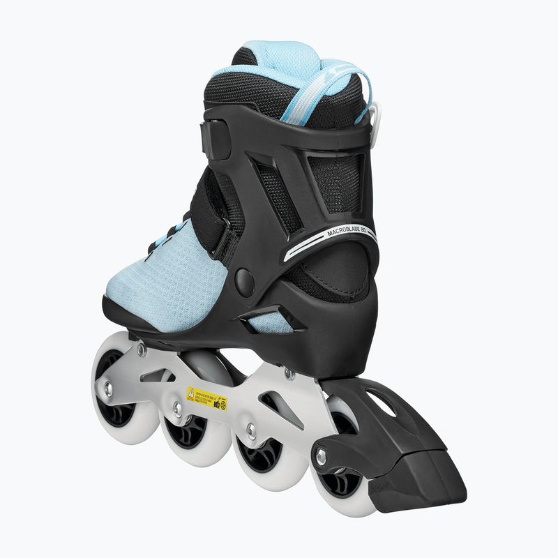 Rolki damskie Rollerblade Macroblade 80 W powder blue/black 5