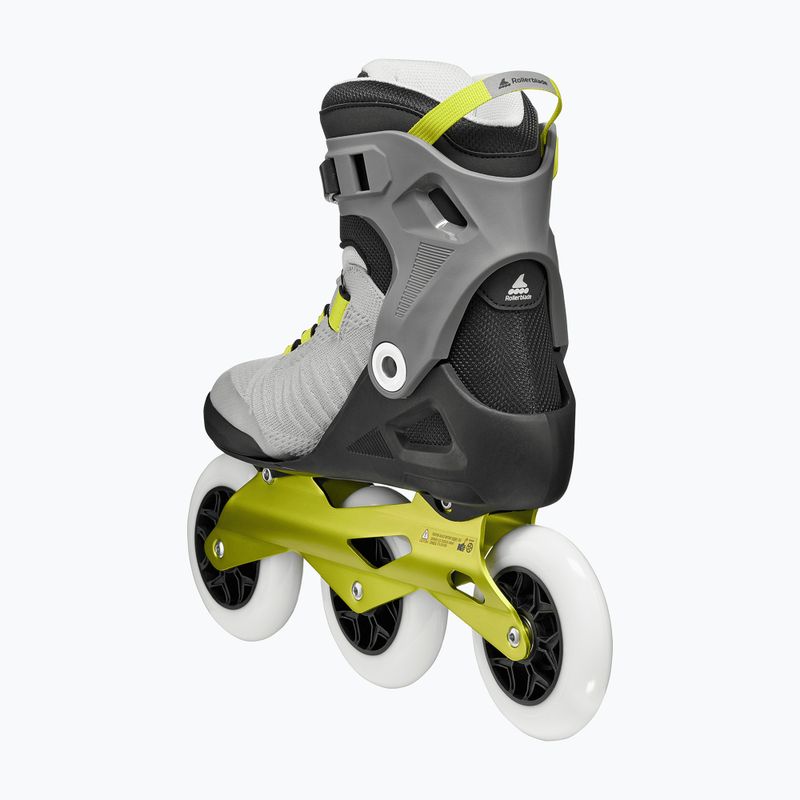 Rolki męskie Rollerblade Macroblade 110 Boa black/grey/lime 6