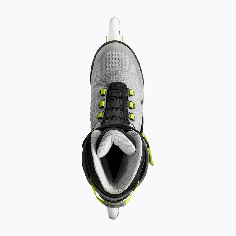 Rolki męskie Rollerblade Macroblade 110 Boa black/grey/lime 7