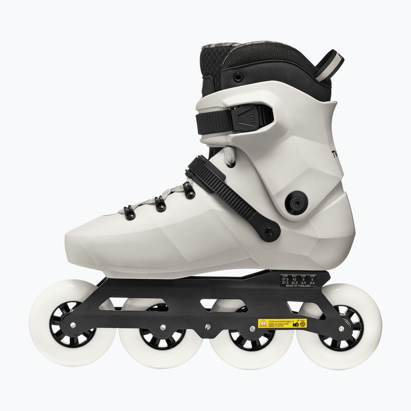 Rolki Rollerblade Twister 90R white smoke/black 3