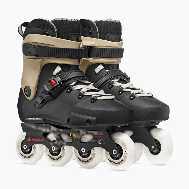 Rolki Rollerblade Twister Xt black/sand/red 4
