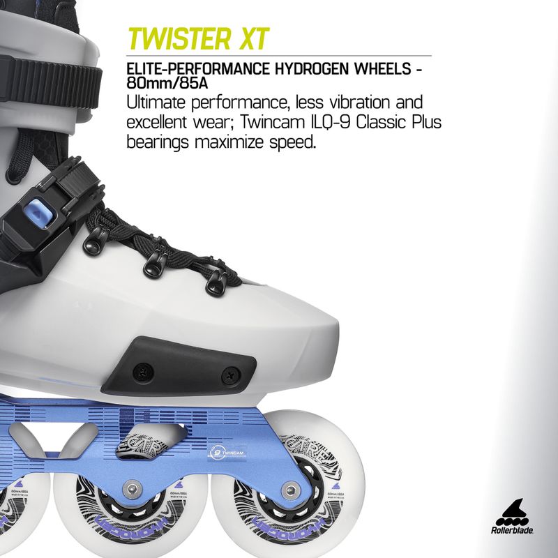 Rolki Rollerblade Twister Xt grey pearl/periwinkle 9