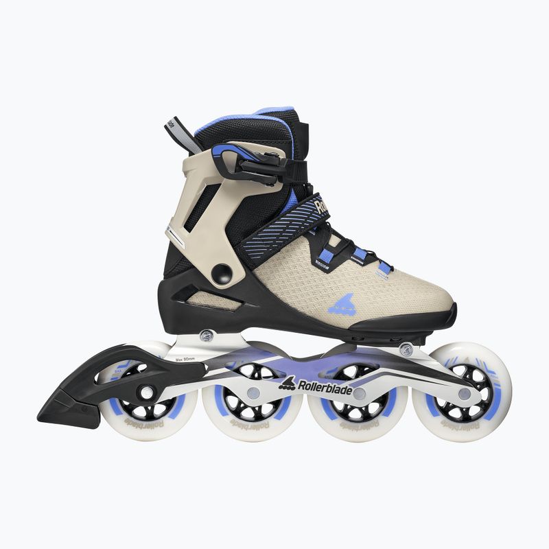 Rolki damskie Rollerblade Macroblade 90 W black/sand/cornflower 2