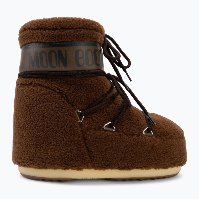Śniegowce damskie Moon Boot Icon Low Fleece brown 2