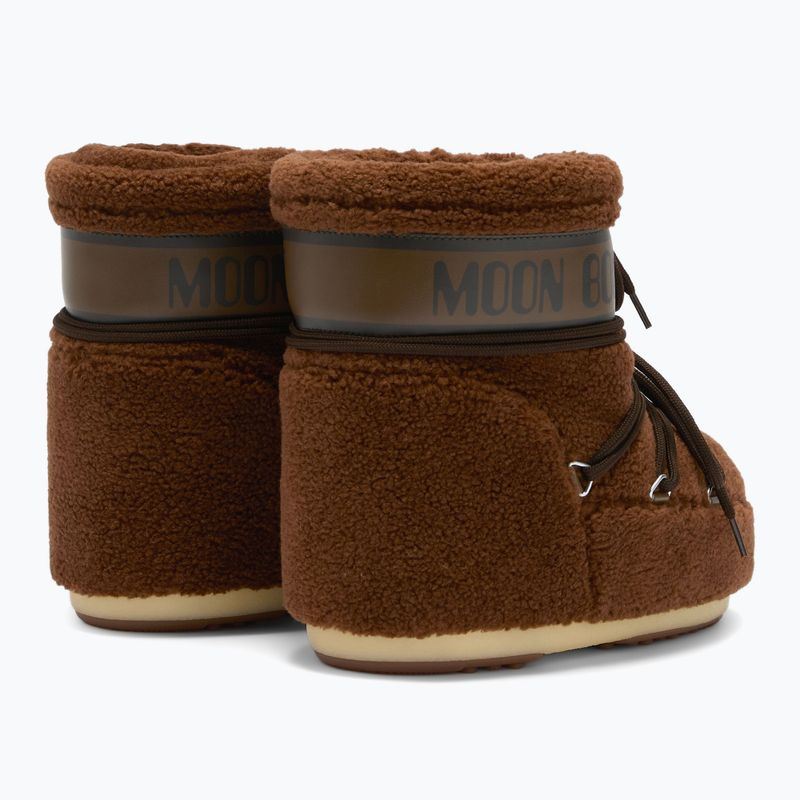 Śniegowce damskie Moon Boot Icon Low Fleece brown 2