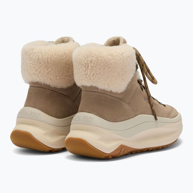 Buty damskie Moon Boot Moon247 City Shearling Mid sand 2