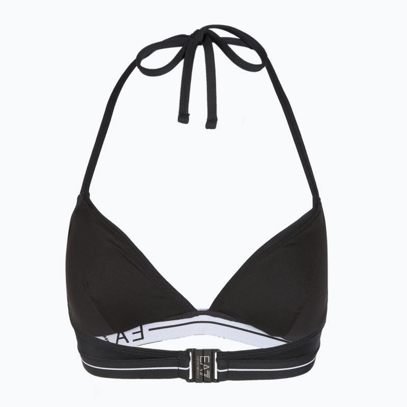 Strój kapielowy dwuczęściowy damski EA7 Emporio Armani Logo Tape Bikini Triangle black 4