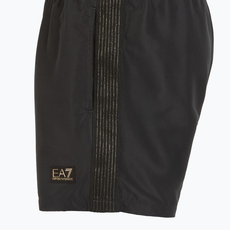 Szorty kąpielowe męskie EA7 Emporio Armani Gold Label Boxer black 3