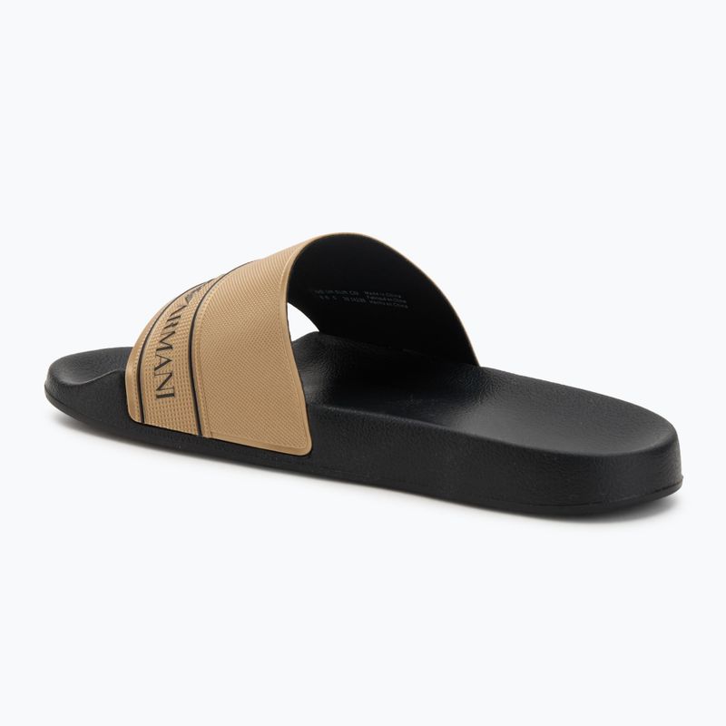 Klapki EA7 Emporio ArmaniWater Sports Tape black/gold 3