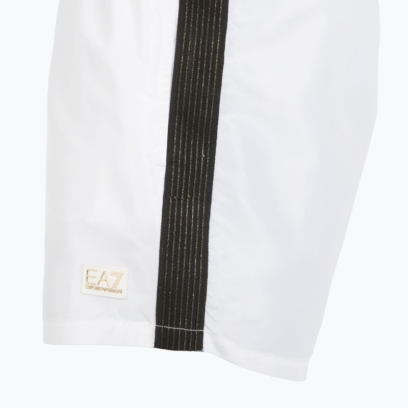 Szorty kąpielowe męskie EA7 Emporio Armani Gold Label Boxer white 3