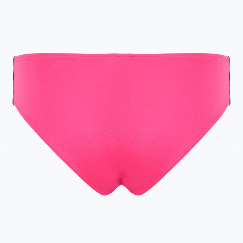 Strój kapielowy dwuczęściowy damski EA7 Emporio Armani Logo Tape Bikini Top neon pink 7