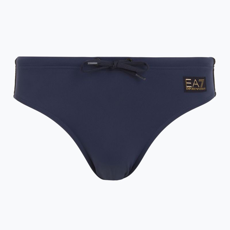 Slipy pływackie męskie EA7 Emporio Armani Gold Label Brief armani blue