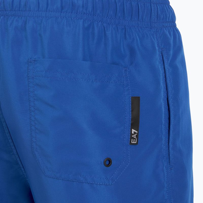 Szorty kąpielowe męskie EA7 Emporio Armani Logo Tape Boxer turkish sea 4