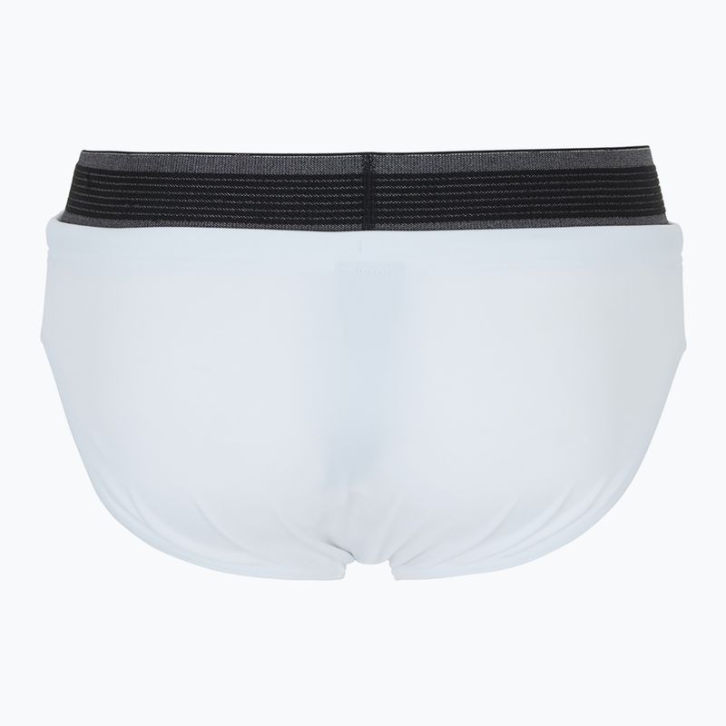 Slipy pływackie męskie EA7 Emporio Armani Logo Tape Brief white 2