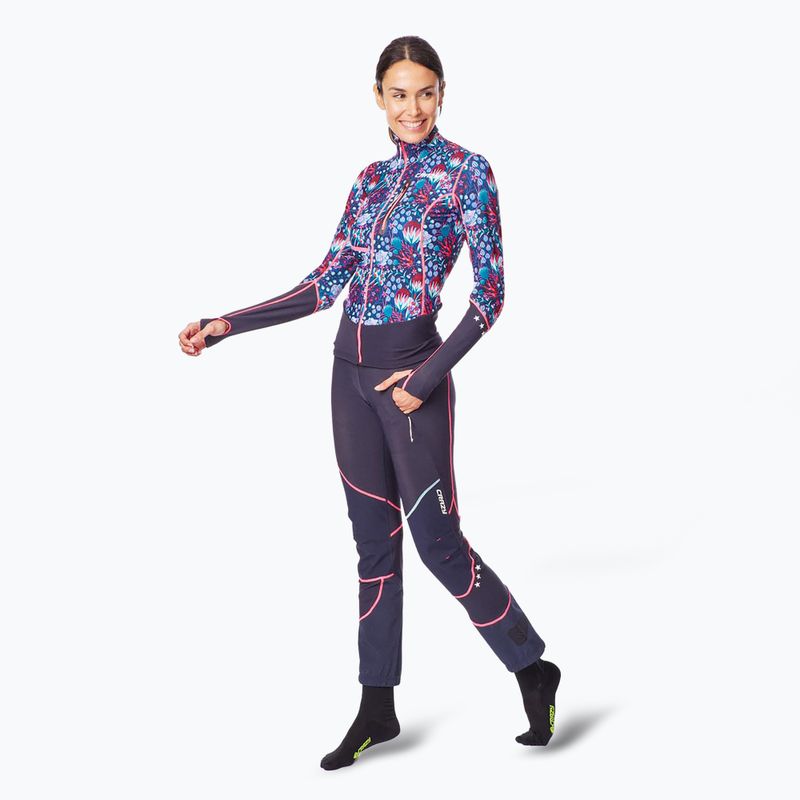 Bluza damska Crazy Oxygen Printed print leila blue 3