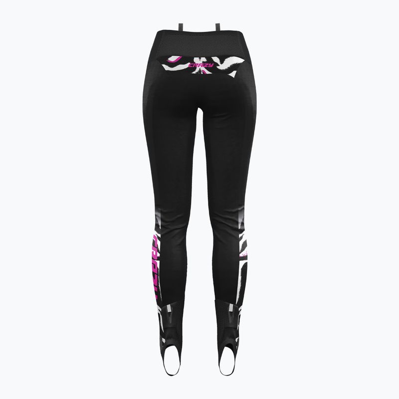 Spodnie damskie Crazy Falls black\zebra 4