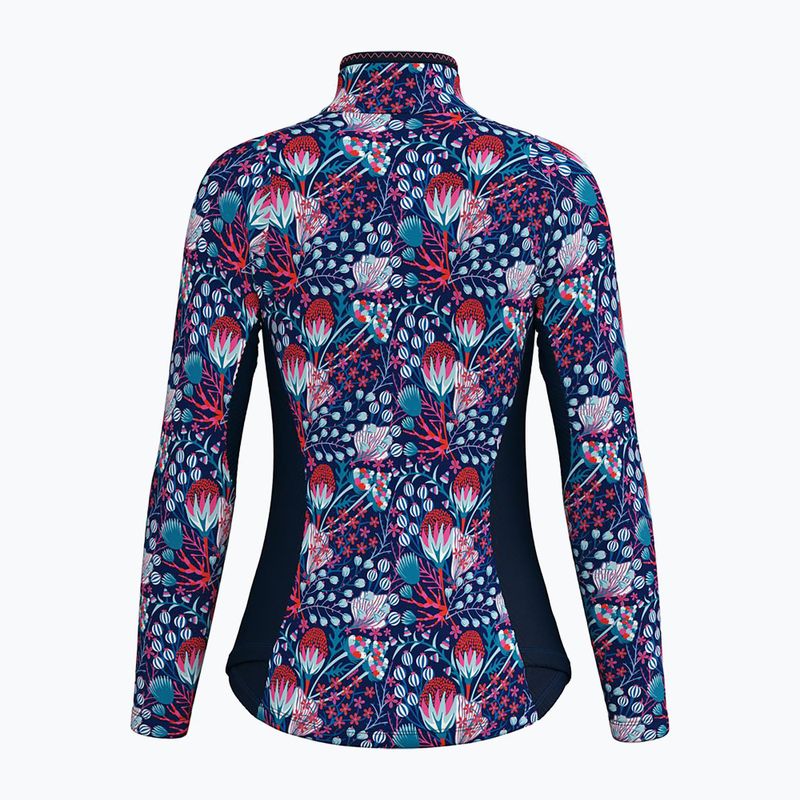Bluza trekkingowa damska Crazy Wonder Magic print lella blue 2