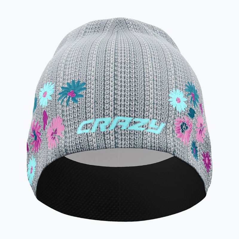 Czapka do biegania damska Crazy Spire winter flower