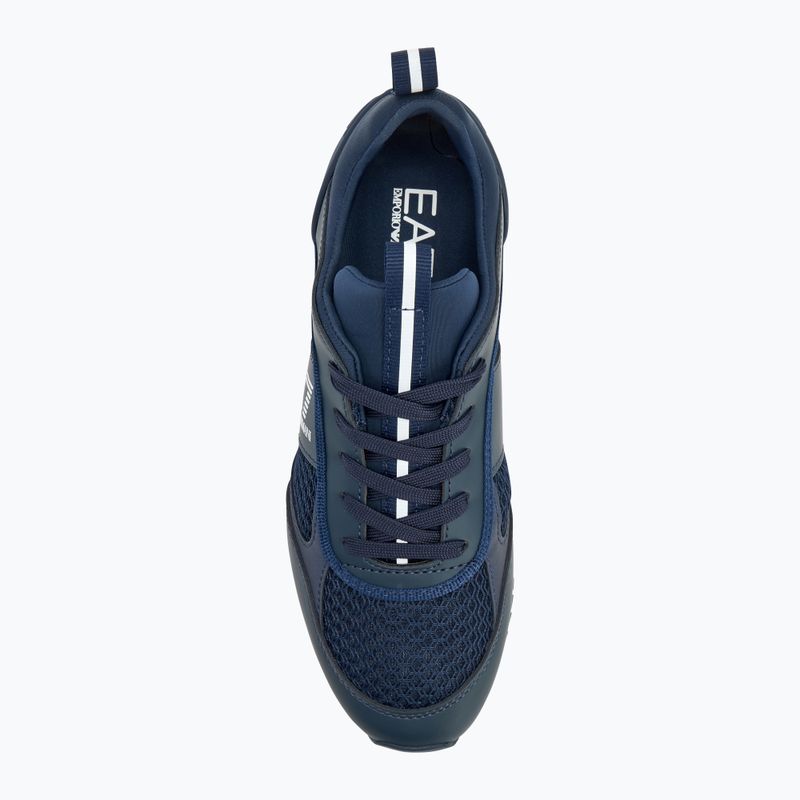 Buty EA7 Emporio Armani Black & White Laces navy/ white 5