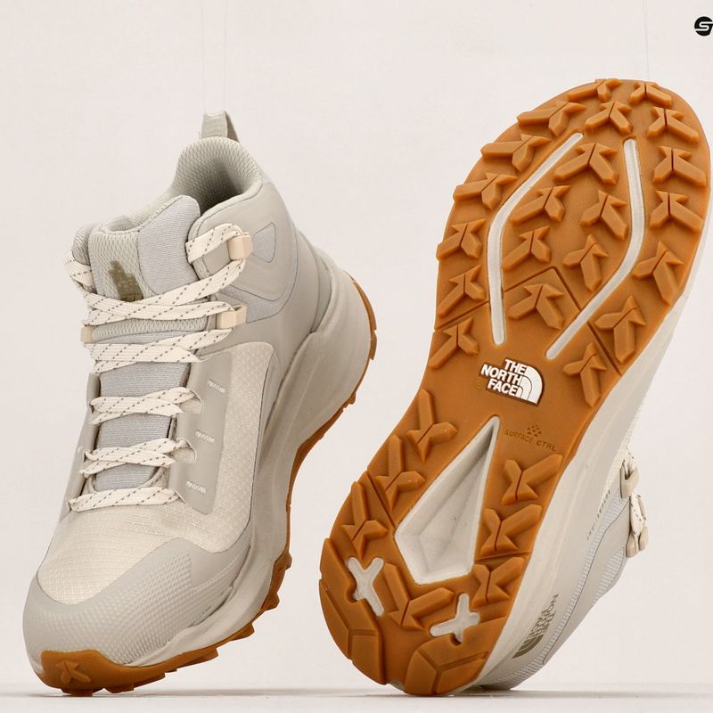 Buty turystyczne damskie The North Face Vectiv Exploris 2 Mid Futurelight sandsone/gardenia white 18