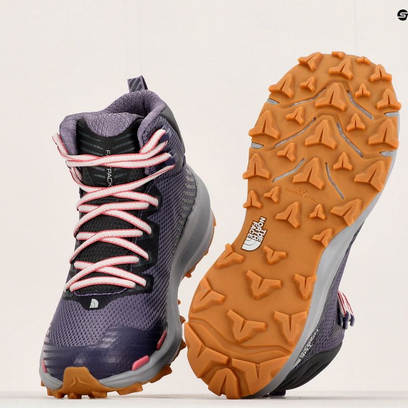 Buty turystyczne damskie The North Face Vectiv Fastpack Mid Futurelight lunar slate/asphalt grey 17