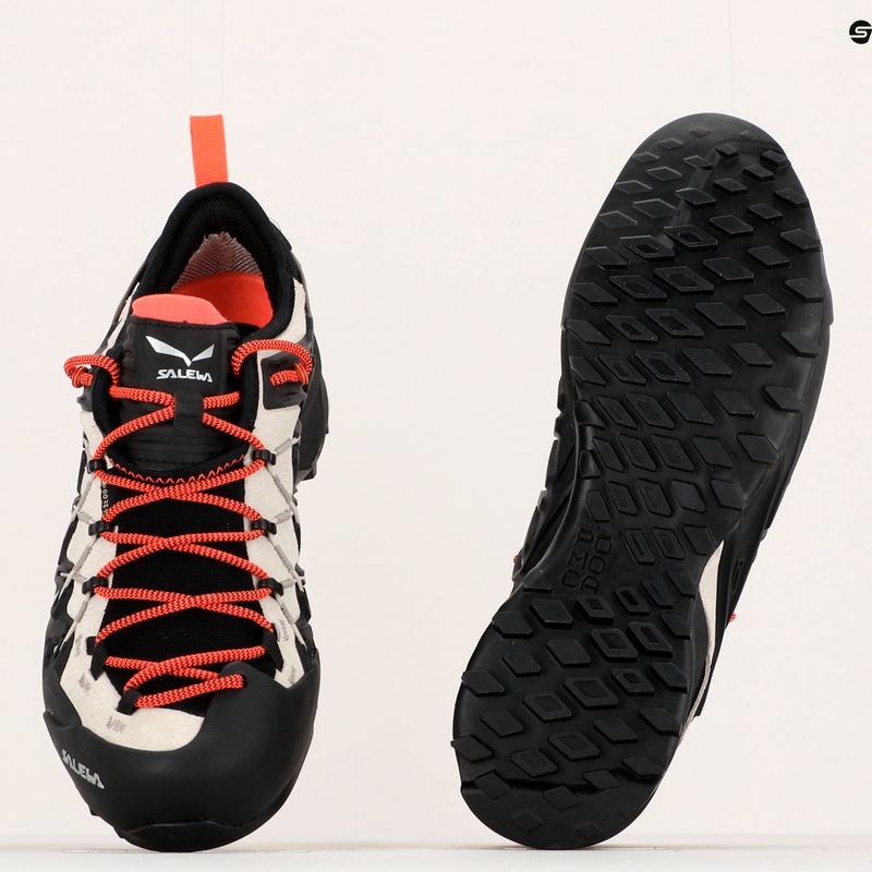 Buty podejściowe damskie Salewa Wildfire Edge GTX oatmeal/black 13