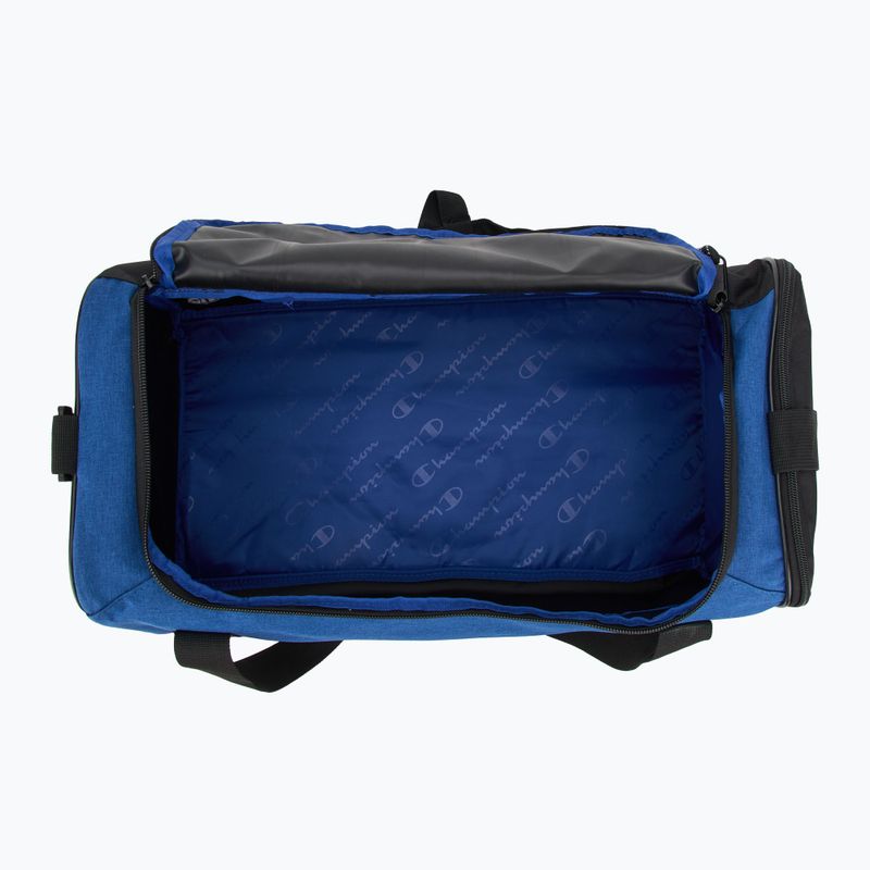 Torba treningowa Champion Prologue Duffel black/ blue 4