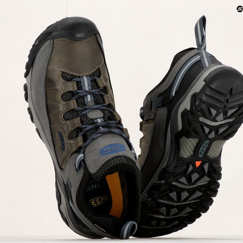 Buty trekkingowe męskie KEEN Targhee III WP steel grey/captains blue 18