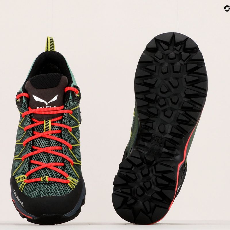 Buty trekkingowe damskie Salewa MTN Trainer Lite GTX feld green/fluo coral 12