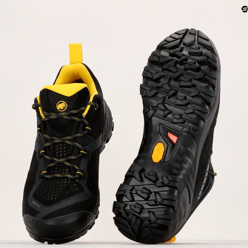 Buty trekkingowe męskie Mammut Sapuen Low GTX black/dark blazing 12