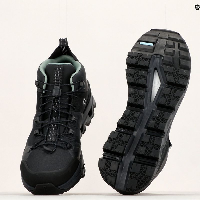Buty turystyczne męskie On Running Cloudtrax Waterproof black 19