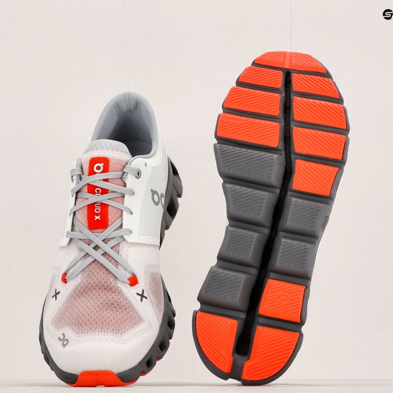 Buty do biegania męskie On Cloud X 3 ivory/alloy 13