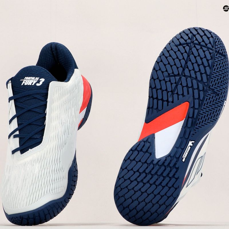 Buty do tenisa męskie Babolat Propulse Fury 3 All Court white/estate blue 30S23208 13