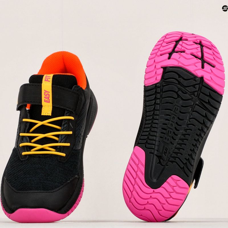 Buty do tenisa dziecięce Babolat 22 Pulsion AC Kid black/aero 18