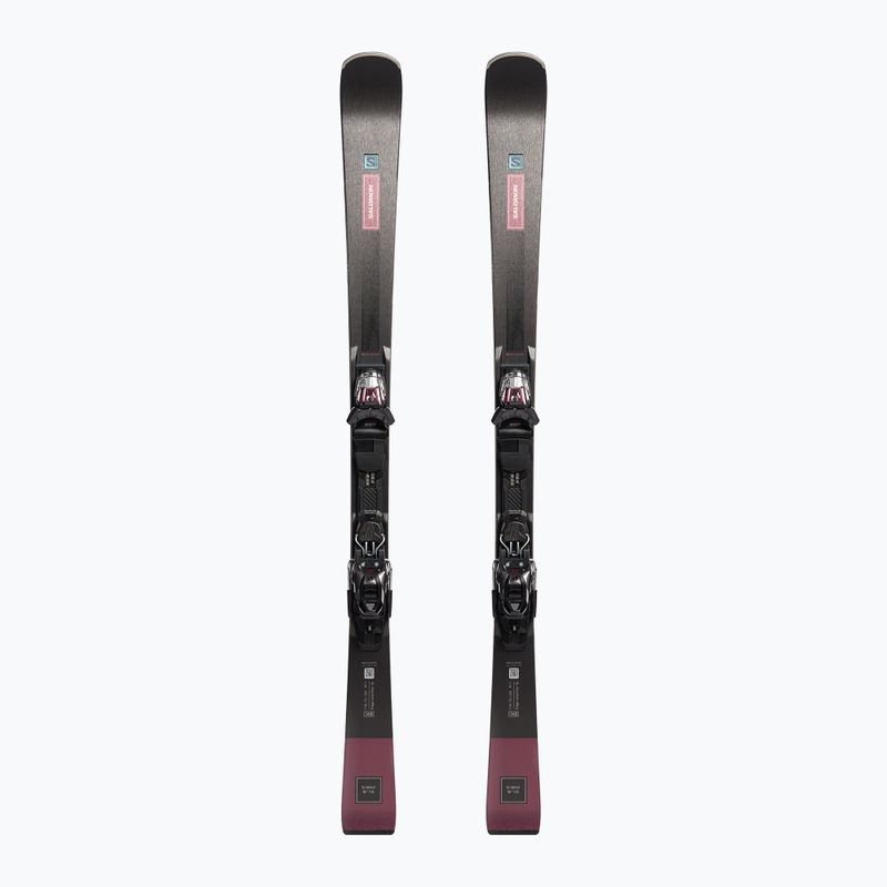 Narty zjazdowe damskie Salomon S/Max 10W + wiązania M11 black