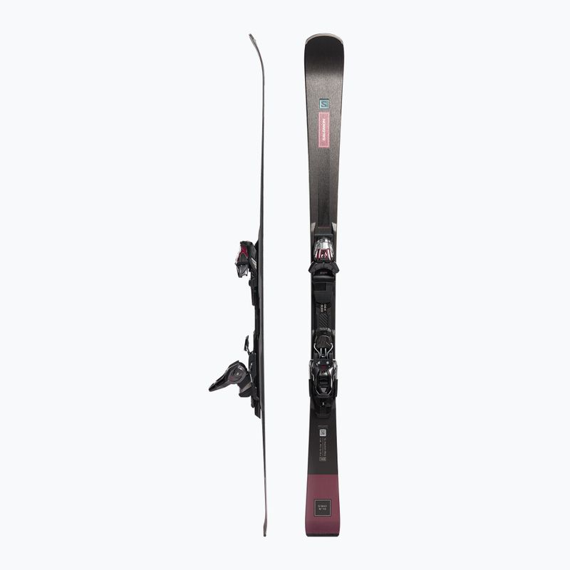 Narty zjazdowe damskie Salomon S/Max 10W + wiązania M11 black 2
