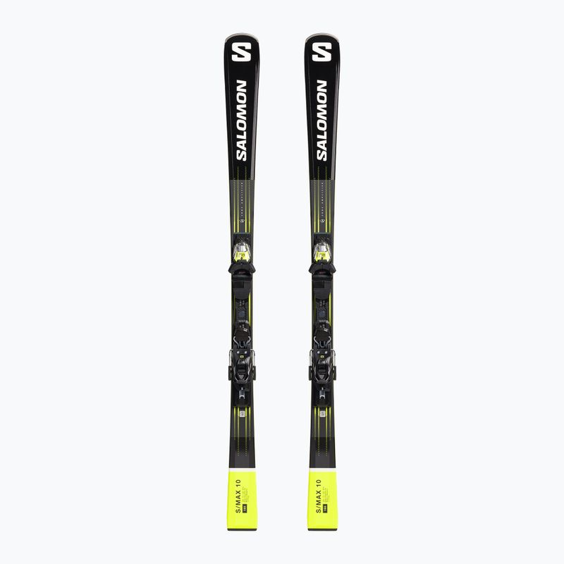 Narty zjazdowe Salomon S/Max 10 + wiązania M11 GW black/yellow