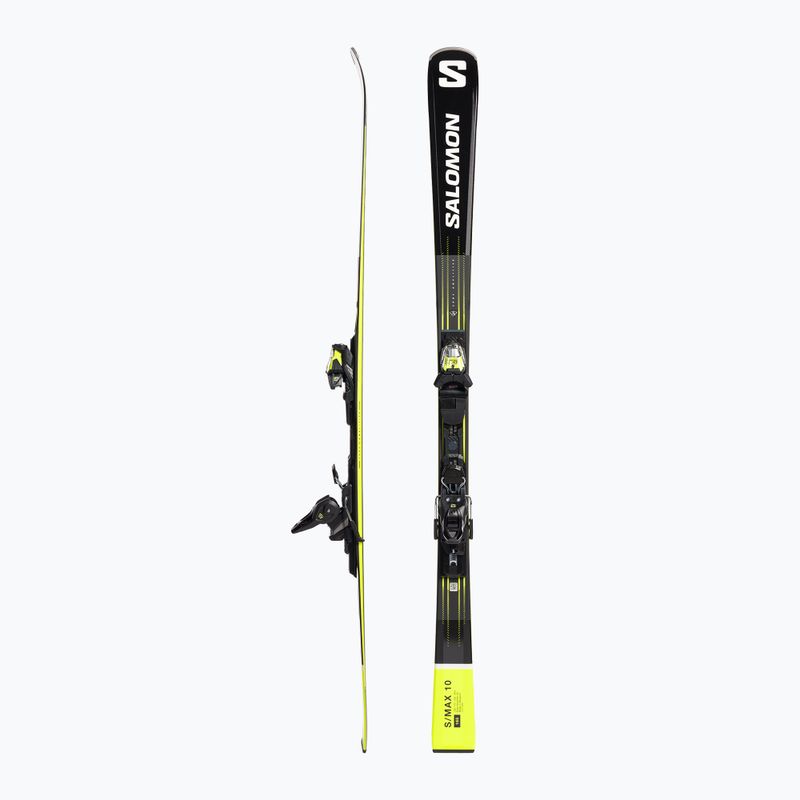 Narty zjazdowe Salomon S/Max 10 + wiązania M11 GW black/yellow 2