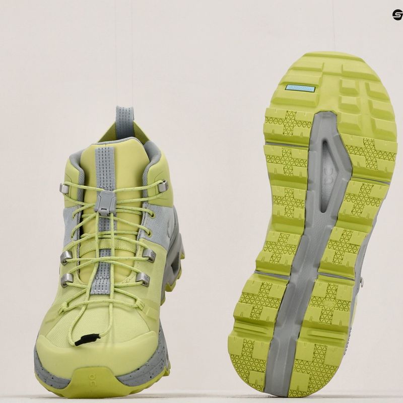 Buty turystyczne  damskie On Running Cloudtrax Waterproof glacier/zest 19