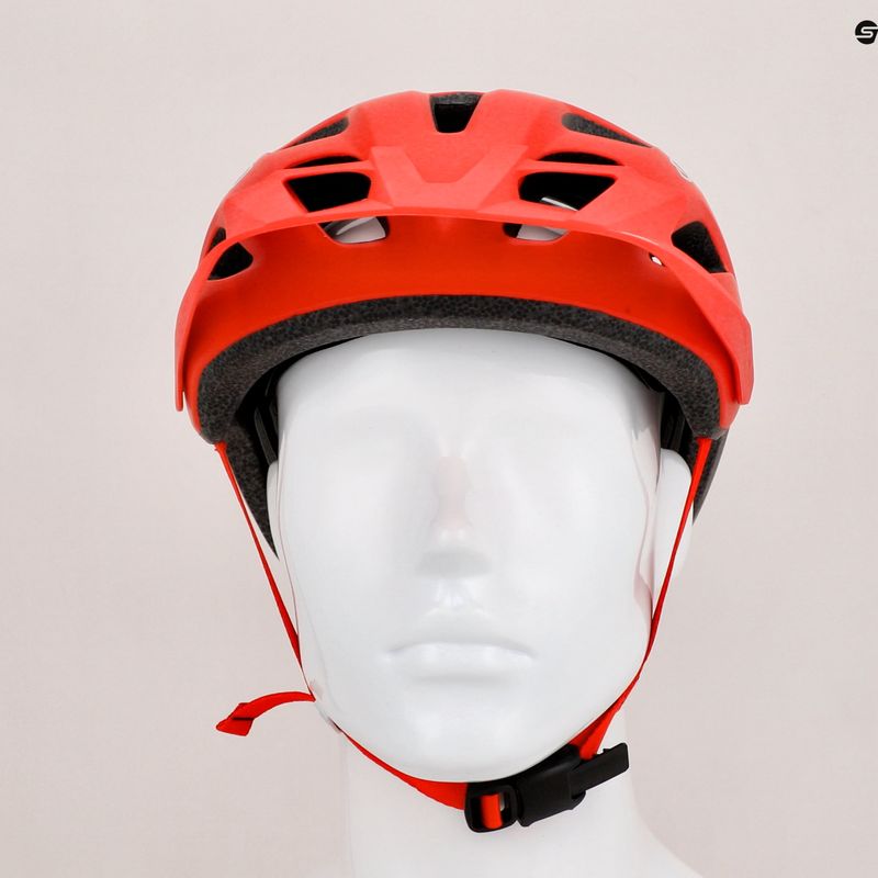 Kask rowerowy Giro Fixture matte trim red 9