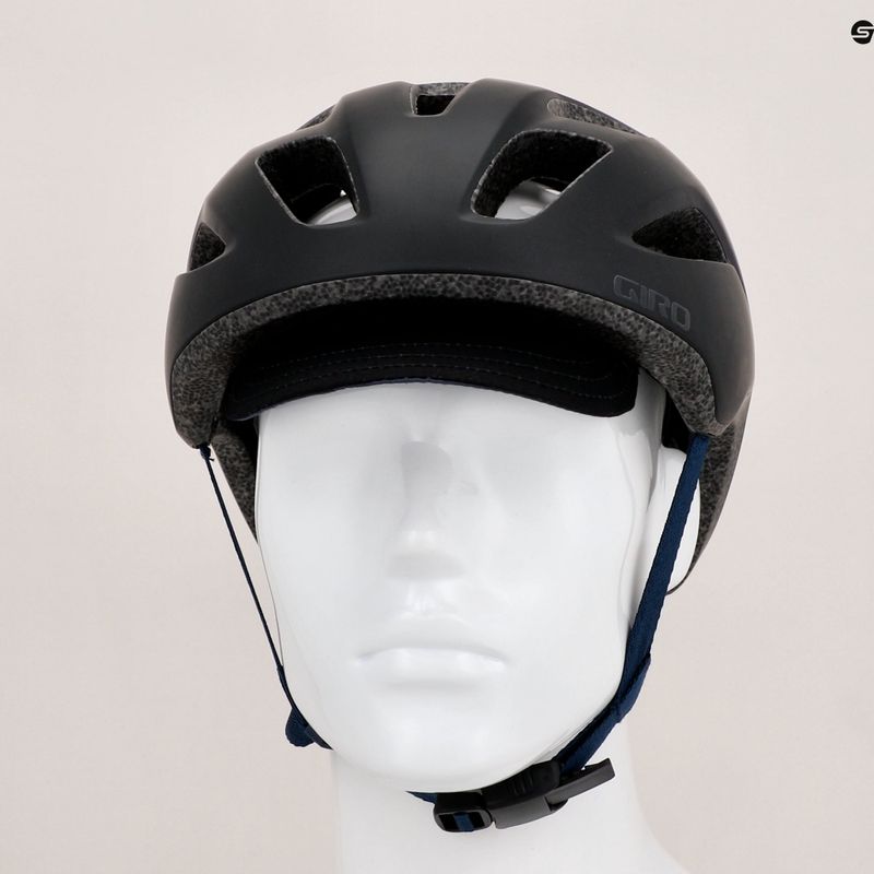 Kask rowerowy Giro Cormick matte black/dark blue 9