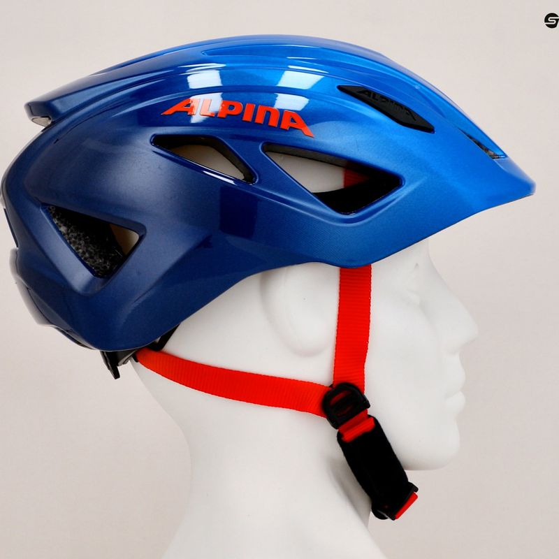 Kask rowerowy dziecięcy Alpina Pico true blue gloss 9