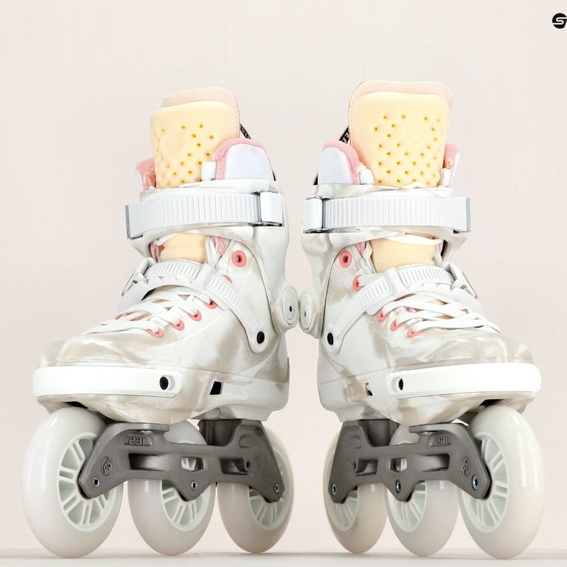 Rolki damskie Powerslide Next Marble 100 pink 22