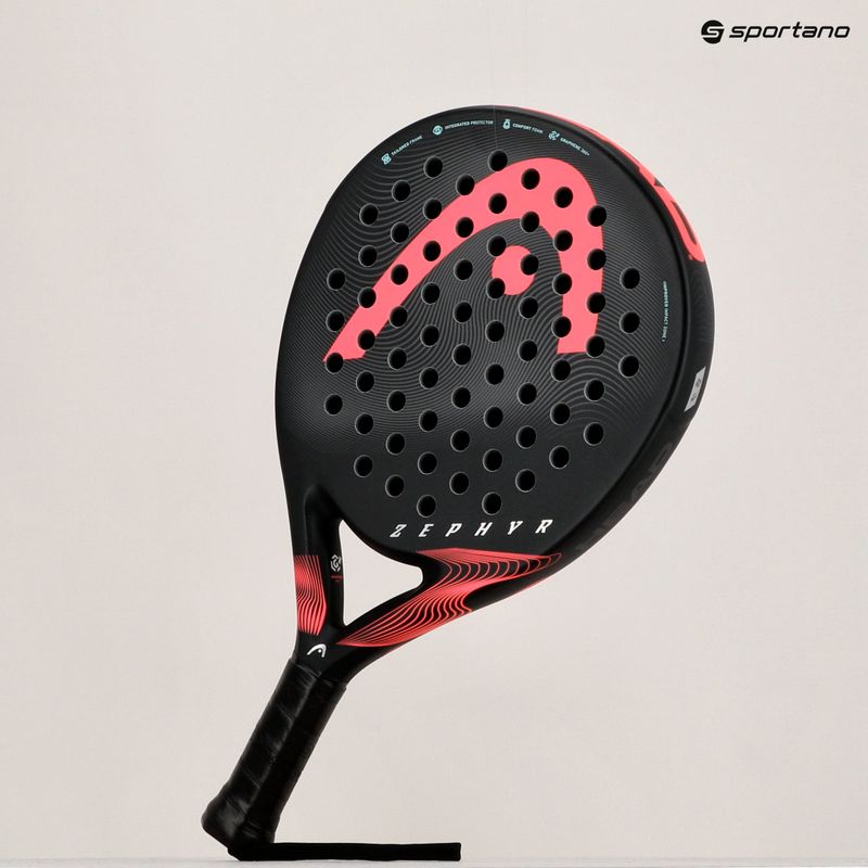 Rakieta do padla HEAD Zephyr 2023 black/pink 8