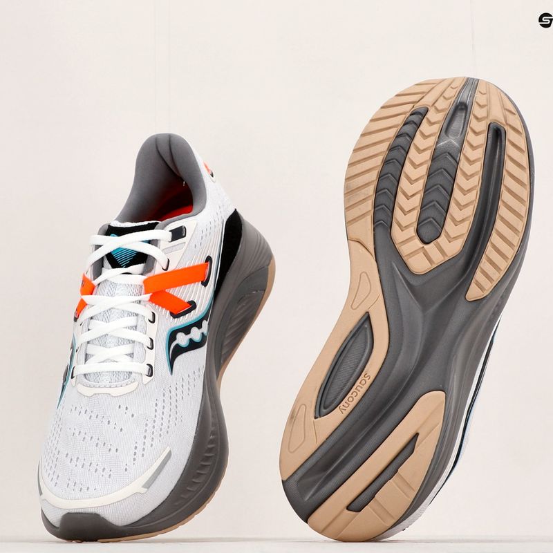 Buty do biegania męskie Saucony Guide 16 white/gravel 18