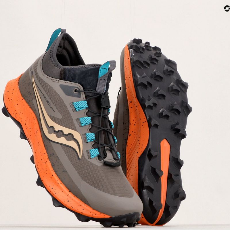 Buty do biegania męskie Saucony Peregrine 13 St umber/basalt 18