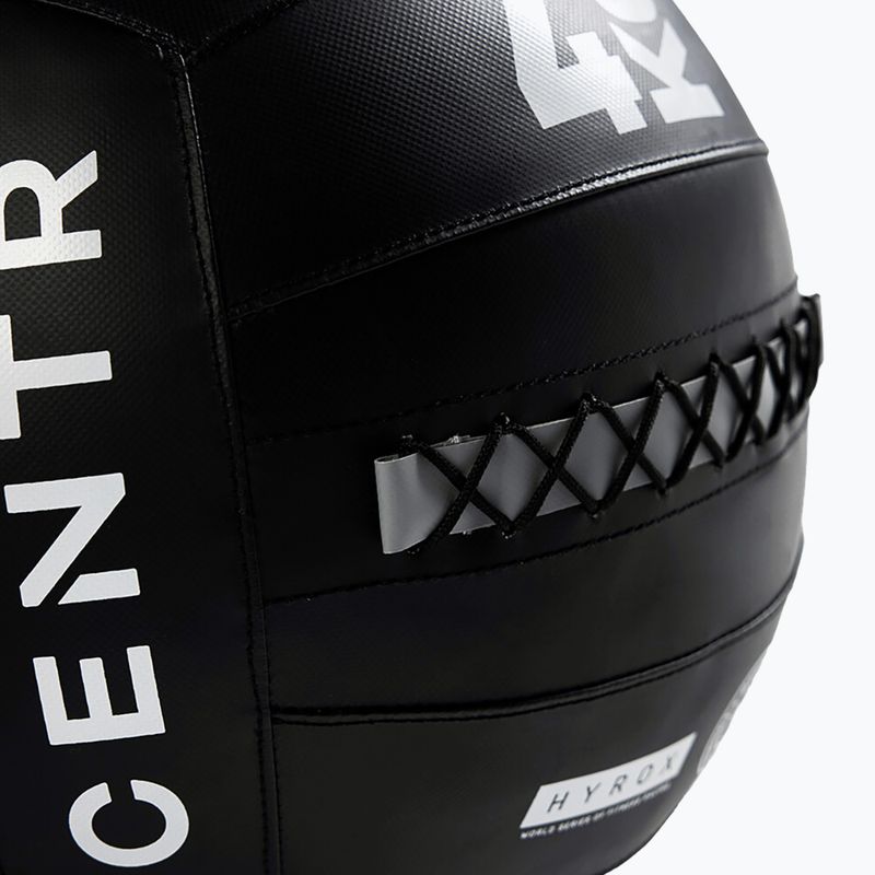Piłka lekarska CENTR Competition Wall Ball Centr x Hyrox 4 kg black 3
